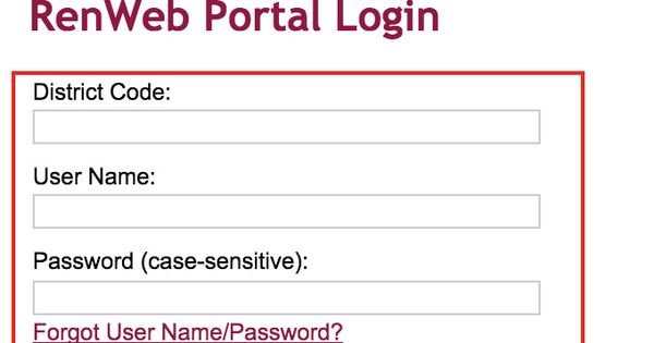 RenWeb Family Portal